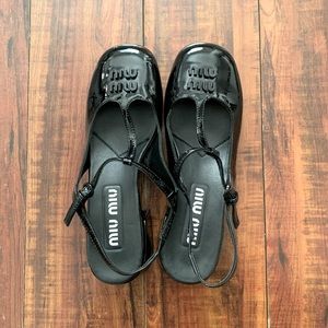 Miu miu Mary Jane flat shoes